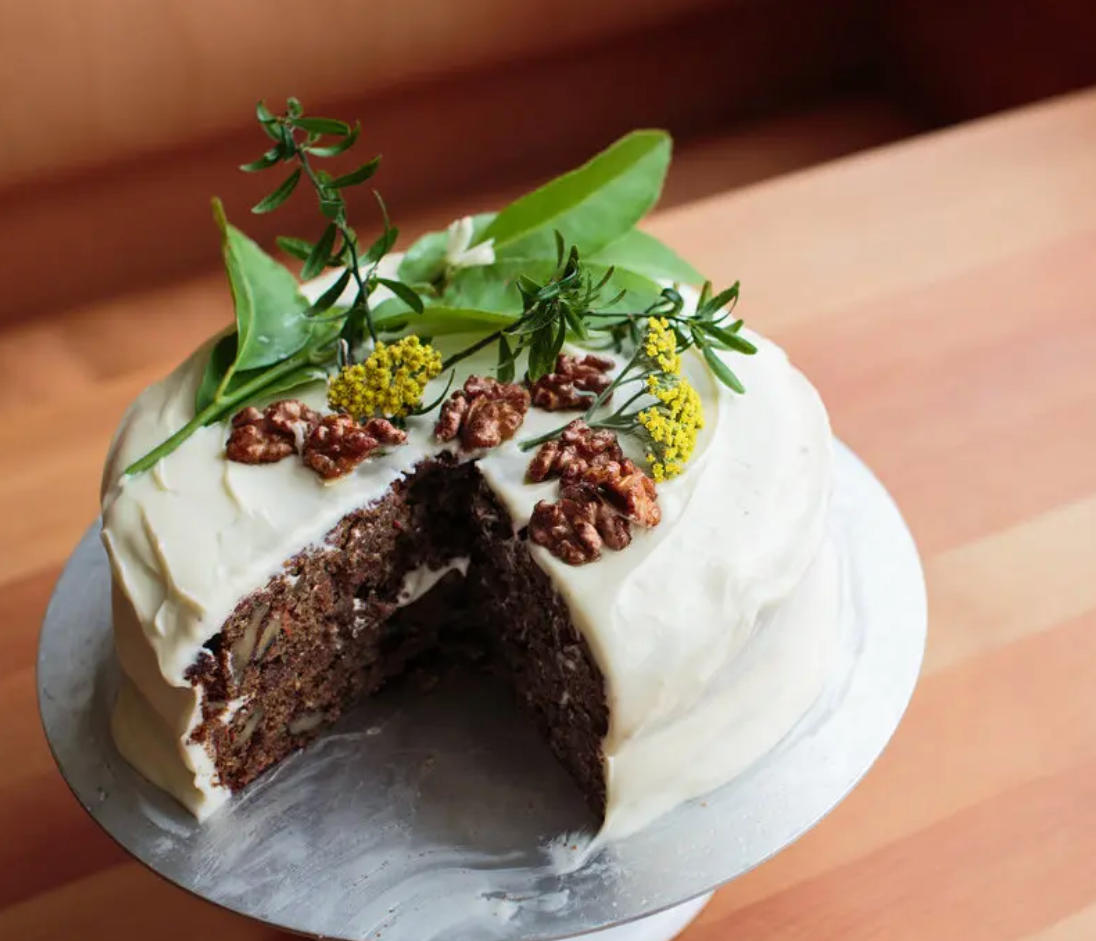 Tartine's GF Teff Carrot Cake