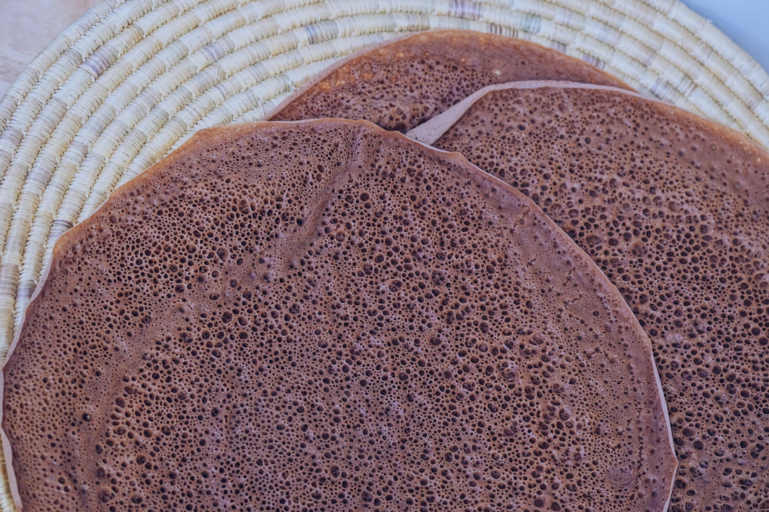 Brundo's Gluten Free Teff Injera