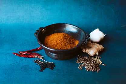 Brundo Spice Company Berbere, Ethiopian Chili Pepper Blend, Raw Product